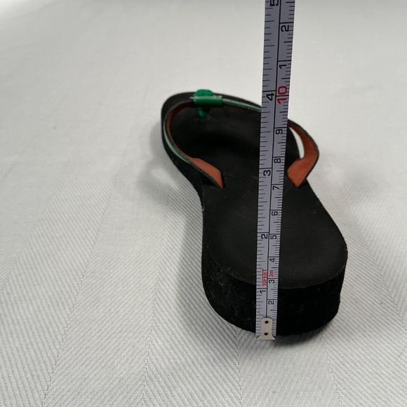 Eliza B Sandals Green Patent Leather Size 7 - Picture 11 of 12